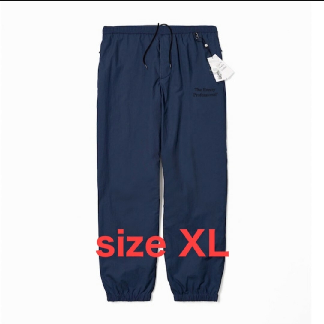 【XL】ennoy エンノイとスタイリスト私物 NYLON PANTS ネイビー