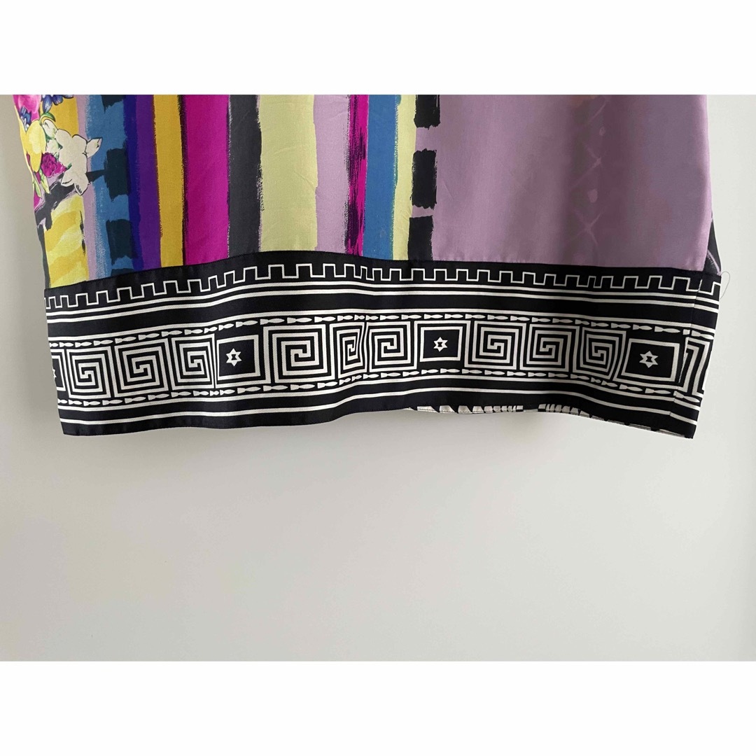 Gianni Versace - ジャンニヴェルサーチ シルクワンピース【美品