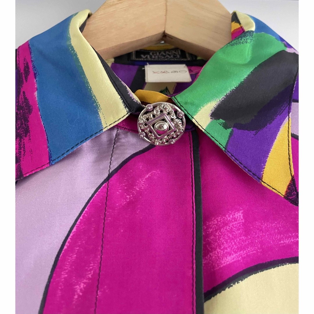 Gianni Versace - ジャンニヴェルサーチ シルクワンピース【美品