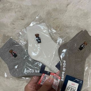 ポロラルフローレン(POLO RALPH LAUREN)のPOLO ベビー　靴下３点セット(靴下/タイツ)