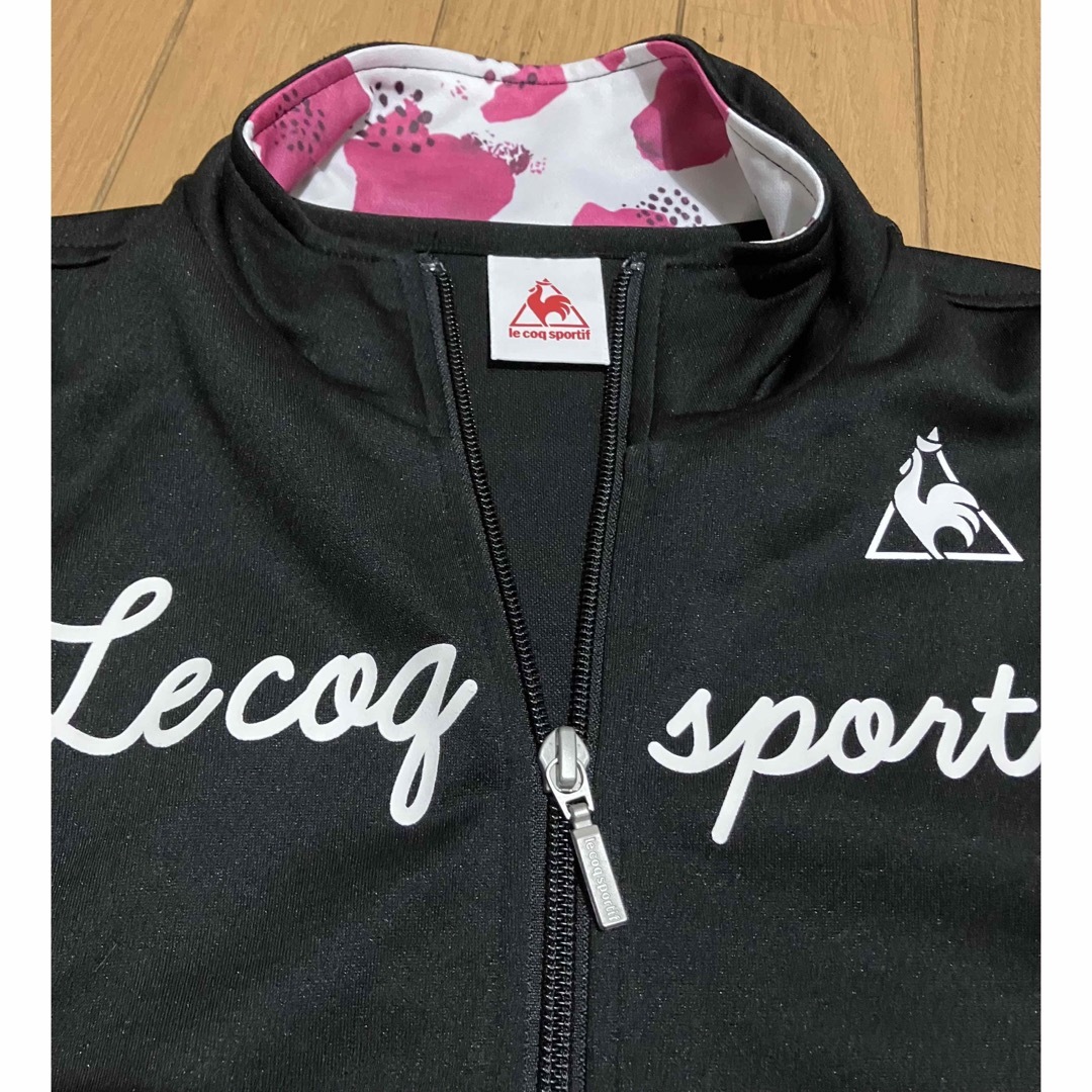 le coq sportif(ルコックスポルティフ)のルコックスポルティフ　女の子ジャージ上　150 キッズ/ベビー/マタニティのキッズ服女の子用(90cm~)(ジャケット/上着)の商品写真