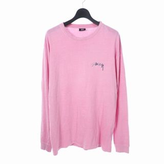 【stussy】ステューシー ロンT ・カットソー 4ケ国フラッグ S
