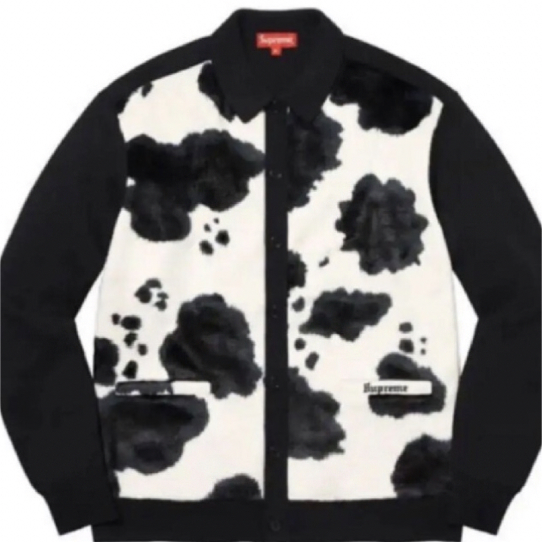 Supreme(シュプリーム)のsupreme Cow Print Cardigan 21aw fw L  メンズのトップス(カーディガン)の商品写真