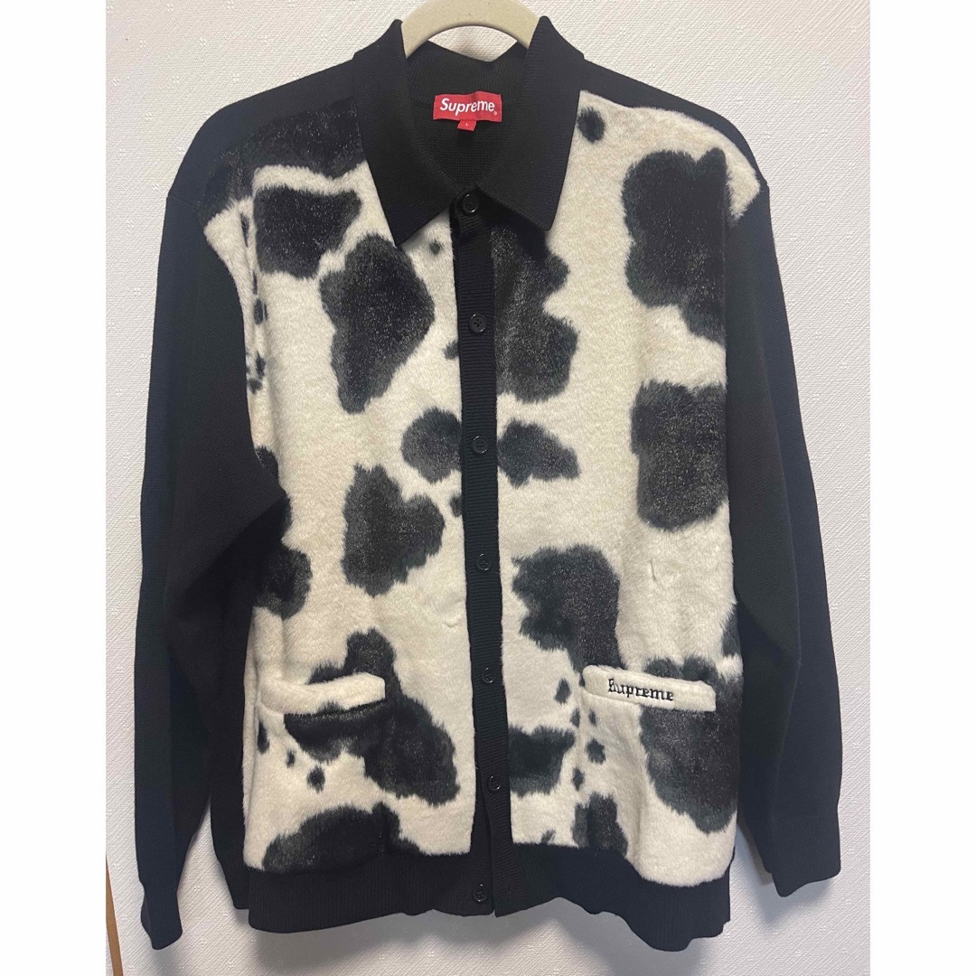 Supreme - supreme Cow Print Cardigan 21aw fw L の通販 by high's