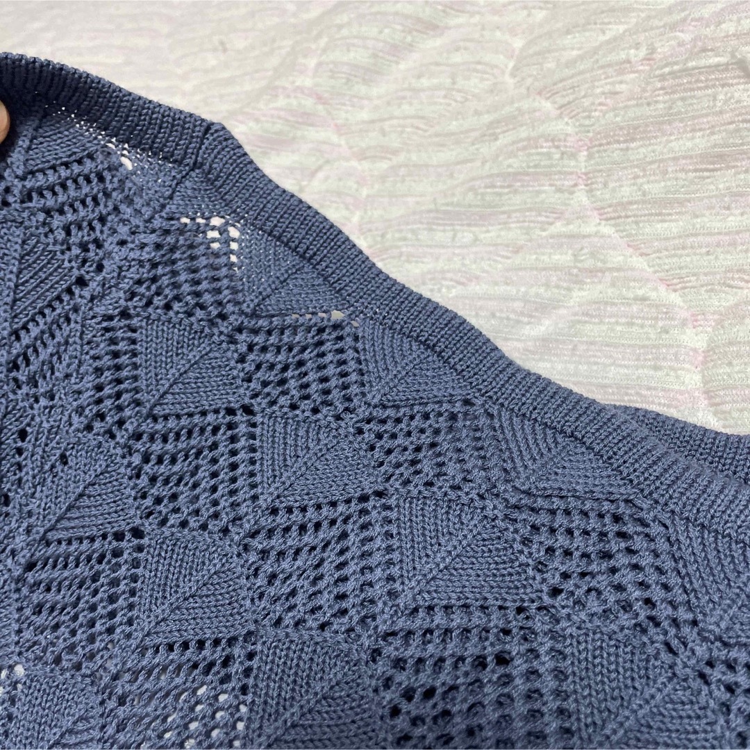 Flare croche motif one-piece   Mサイズ