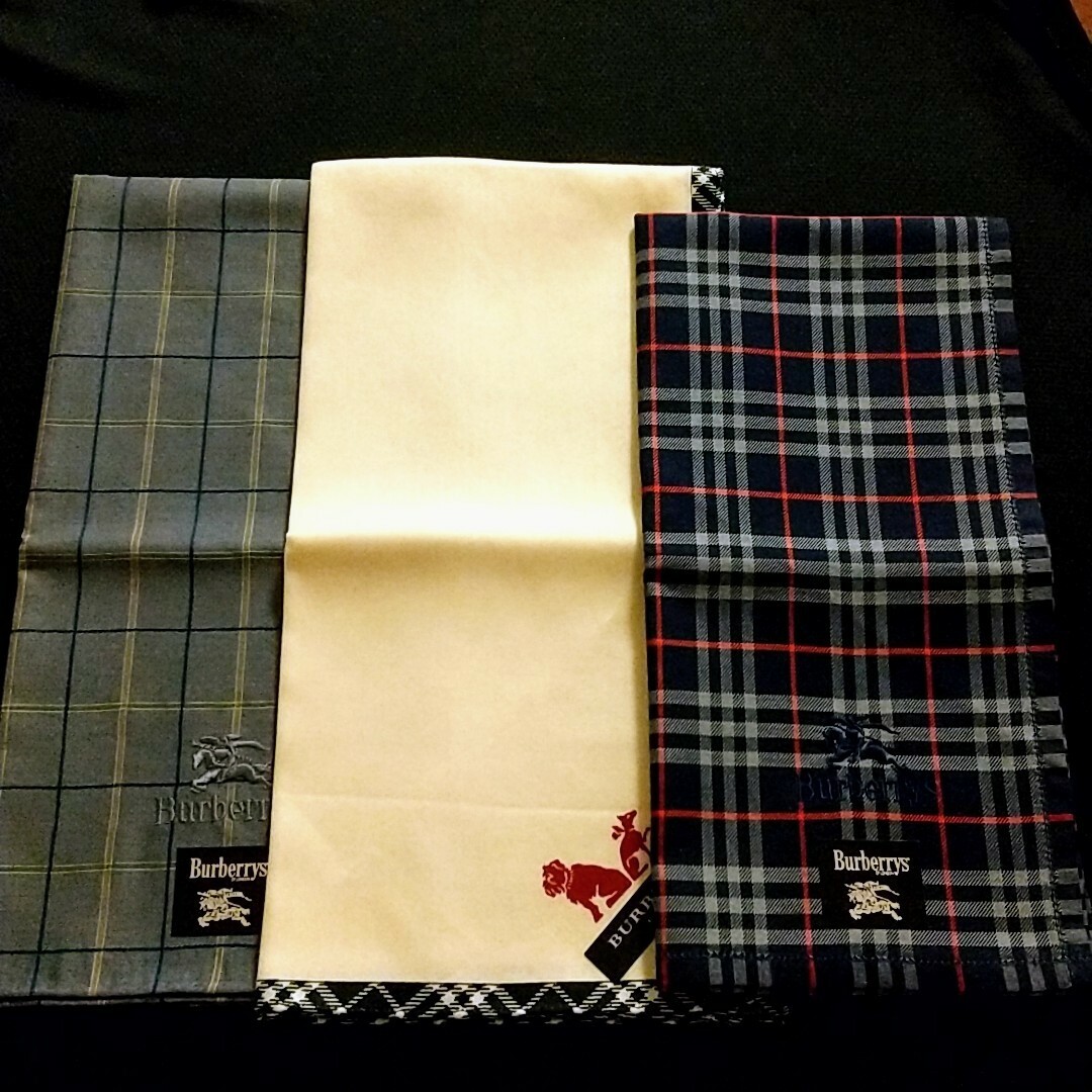 BURBERRY(バーバリー)のBURBERRY ハンカチセット メンズのファッション小物(ハンカチ/ポケットチーフ)の商品写真