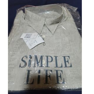 シンプルライフ(SIMPLE LIFE)の【SiMPLE LiFE】シャツ☆訳あり未使用品(シャツ)