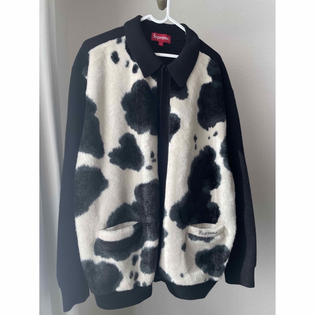 メンズ本日限定値下げSupreme Cow Print Cardigan カーディガン