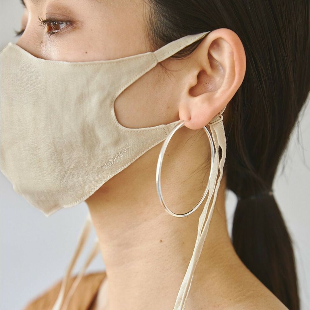 TODAYFUL(トゥデイフル)のlinen mask レディースのファッション小物(その他)の商品写真