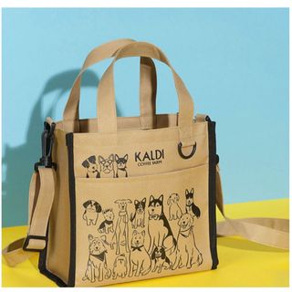 ルートート(ROOTOTE)のKALDI2023いぬの日おさんぽバック抜き取り無し(トートバッグ)