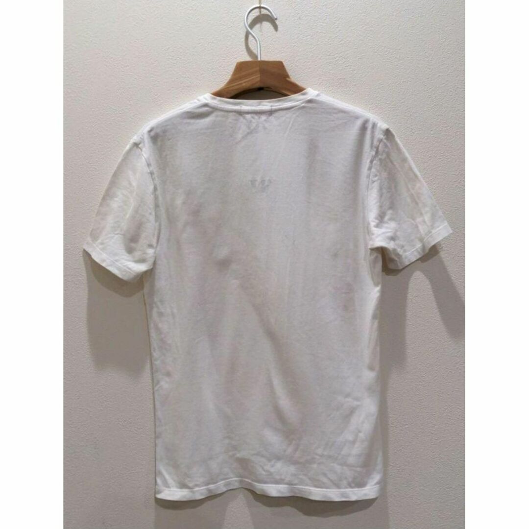 BURBERRY BLACK LABEL(バーバリーブラックレーベル)のBURBERRY BLACKLABEL ロゴプリント Ｔシャツ 白 2 トップス メンズのトップス(Tシャツ/カットソー(半袖/袖なし))の商品写真
