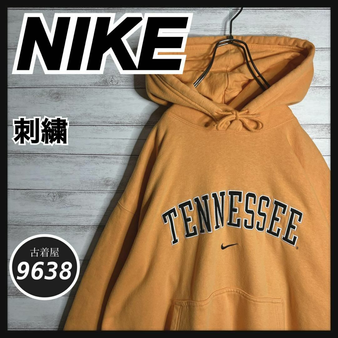 【入手困難!!】ナイキ ✈︎刺繍 アーチロゴ TENNESSEE ゆるだぼ9638nikeNIK4093