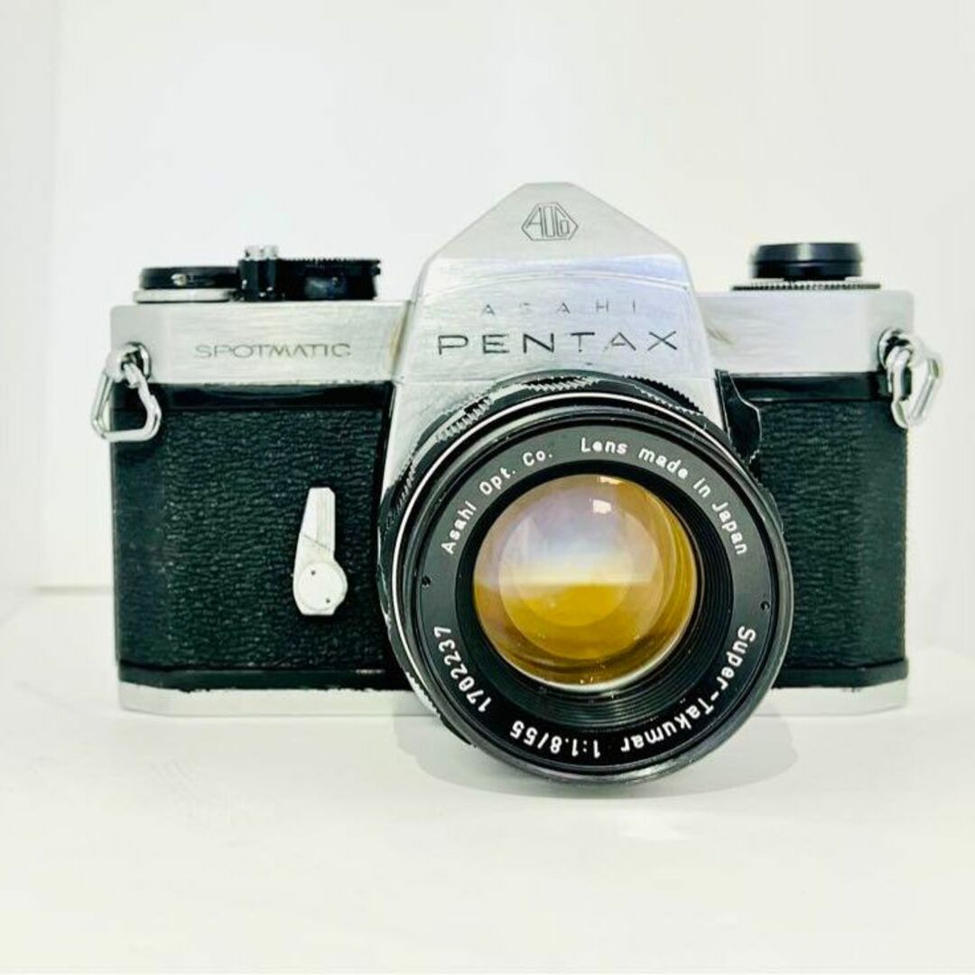 フィルムカメラ動作確認済み★PENTAX SP★ペンタックスフィルムカメラTakumarレンズ