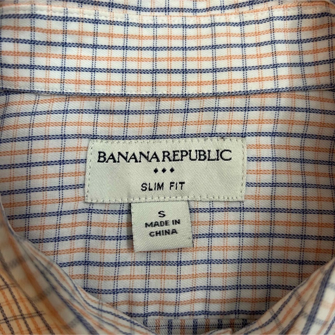 Banana Republic(バナナリパブリック)の美品 BANANA REPUBLIC 長袖シャツ タッターソールチェック メンズのトップス(シャツ)の商品写真