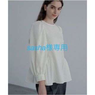 ドゥロワー(Drawer)の【新品未使用】OHGA  FLOAT BLOUSE(シャツ/ブラウス(長袖/七分))