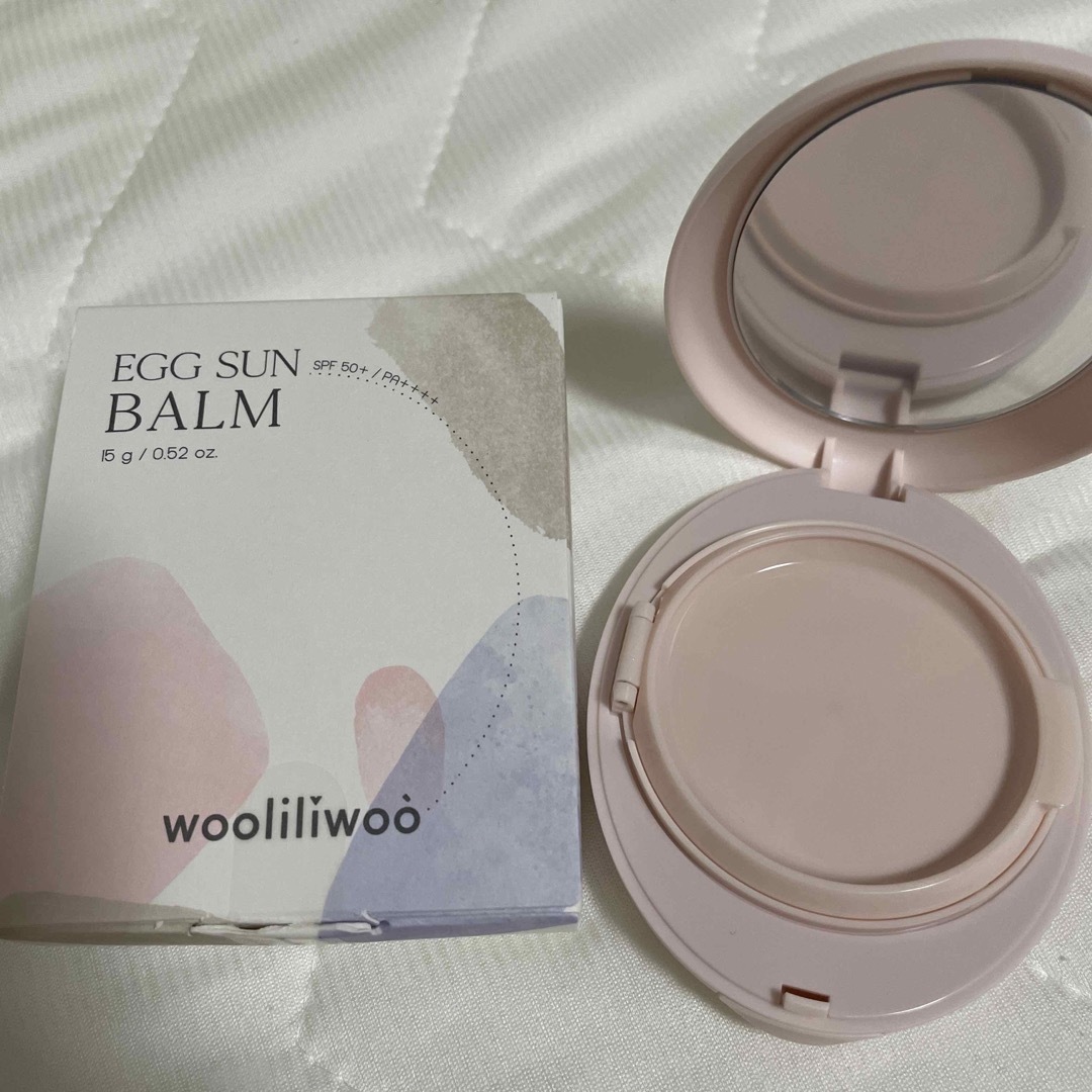 wooliliwoo EGG SUN BALM コスメ/美容のベースメイク/化粧品(化粧下地)の商品写真