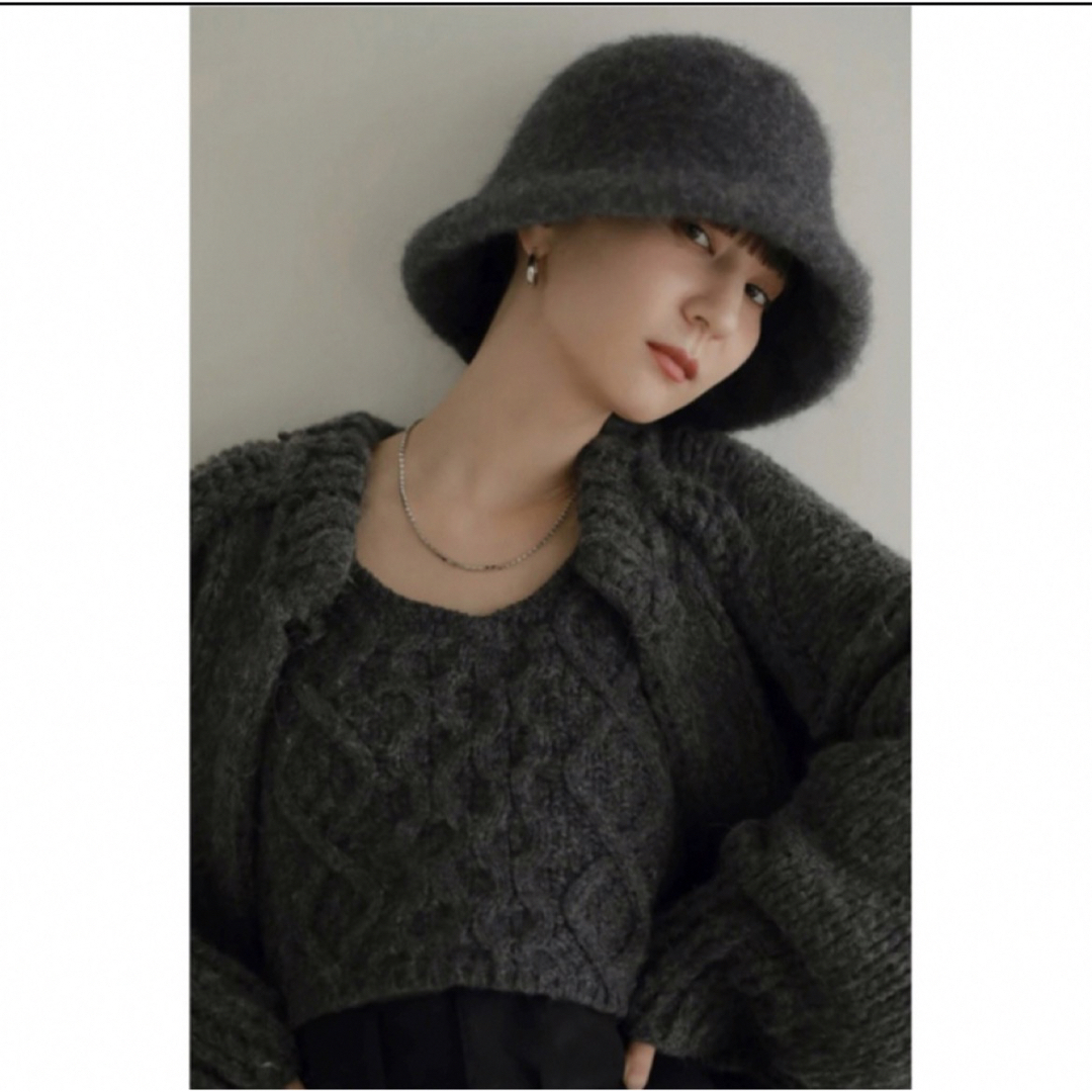 louren volume hand knit outer レディースのジャケット/アウター(その他)の商品写真