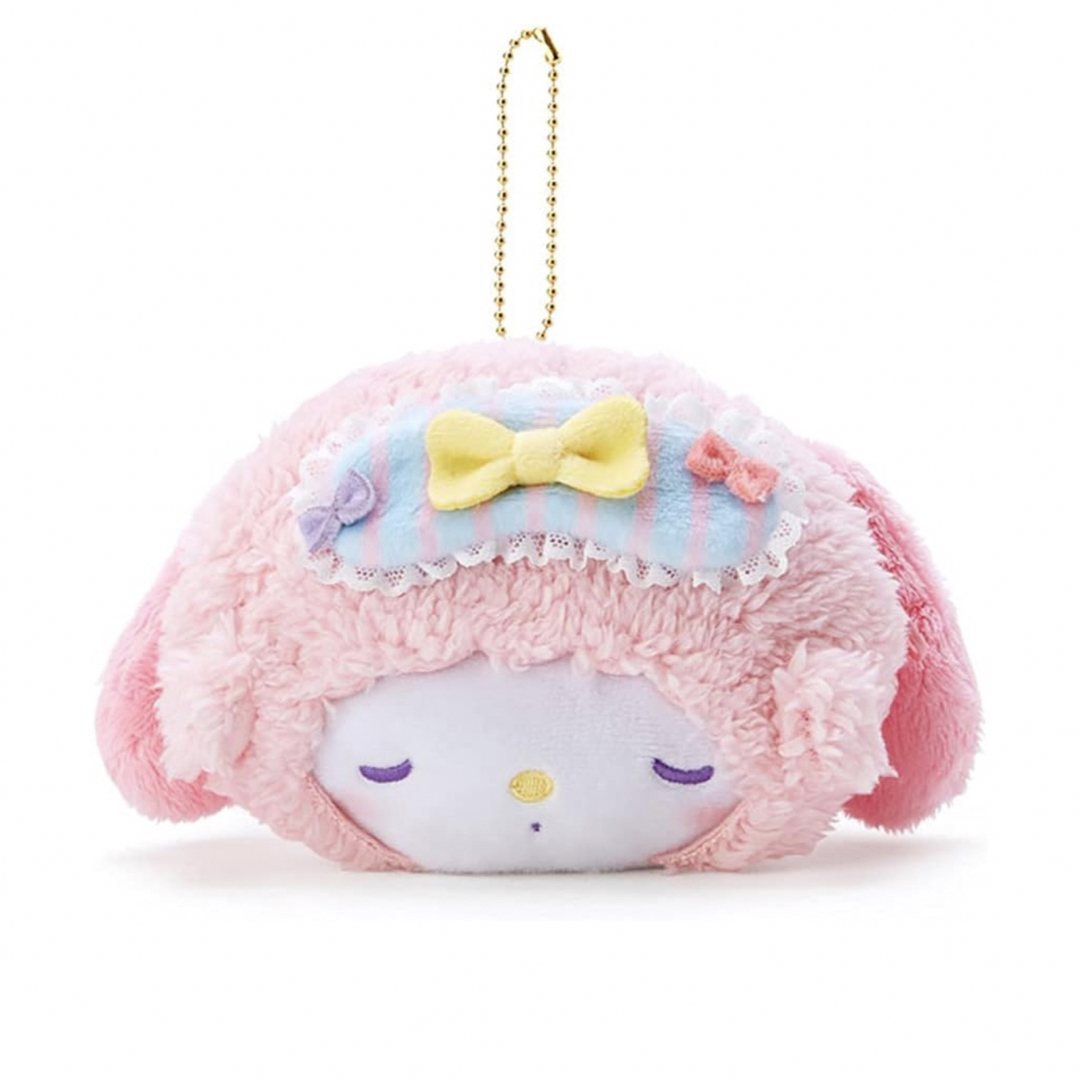 サンリオ(サンリオ)のサンリオ(SANRIO) マイメロディ フェイス形ポーチ(なかよくはんぶんこ) レディースのファッション小物(ポーチ)の商品写真