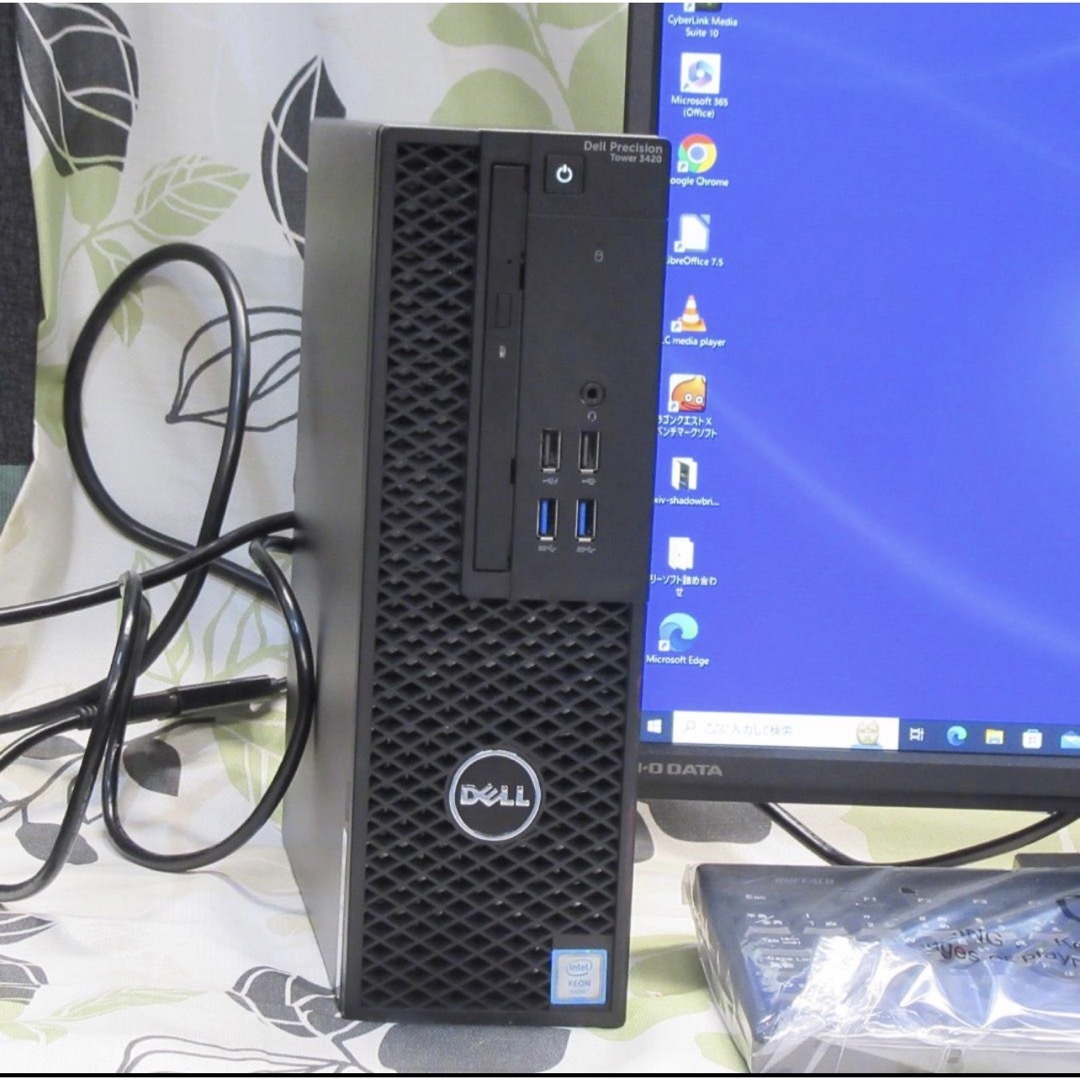 DELL - 高品質セット！クリエイターPC/i5同等/メ16G/NVMeSSD/Quadroの