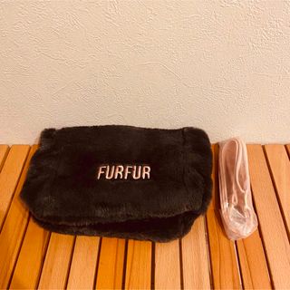 ファーファー(fur fur)の新品未使用 furfur ファーファー 3wayショルダーバッグ(ショルダーバッグ)