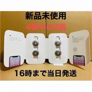 Apple - 新品 未使用 Air Tag エアタグ 本体のみ 保護フィルム付き 2コ