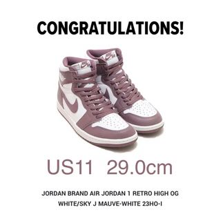 ジョーダン(Jordan Brand（NIKE）)のAIR JORDAN 1 RETRO HIGH OG "MAUVE" (スニーカー)