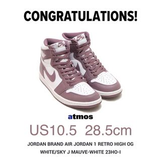 ジョーダン(Jordan Brand（NIKE）)のAIR JORDAN 1 RETRO HIGH OG "MAUVE" (スニーカー)