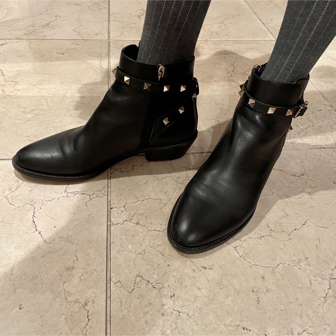 VALENTINO ヴァレンティノ　ショートブーツブーツ