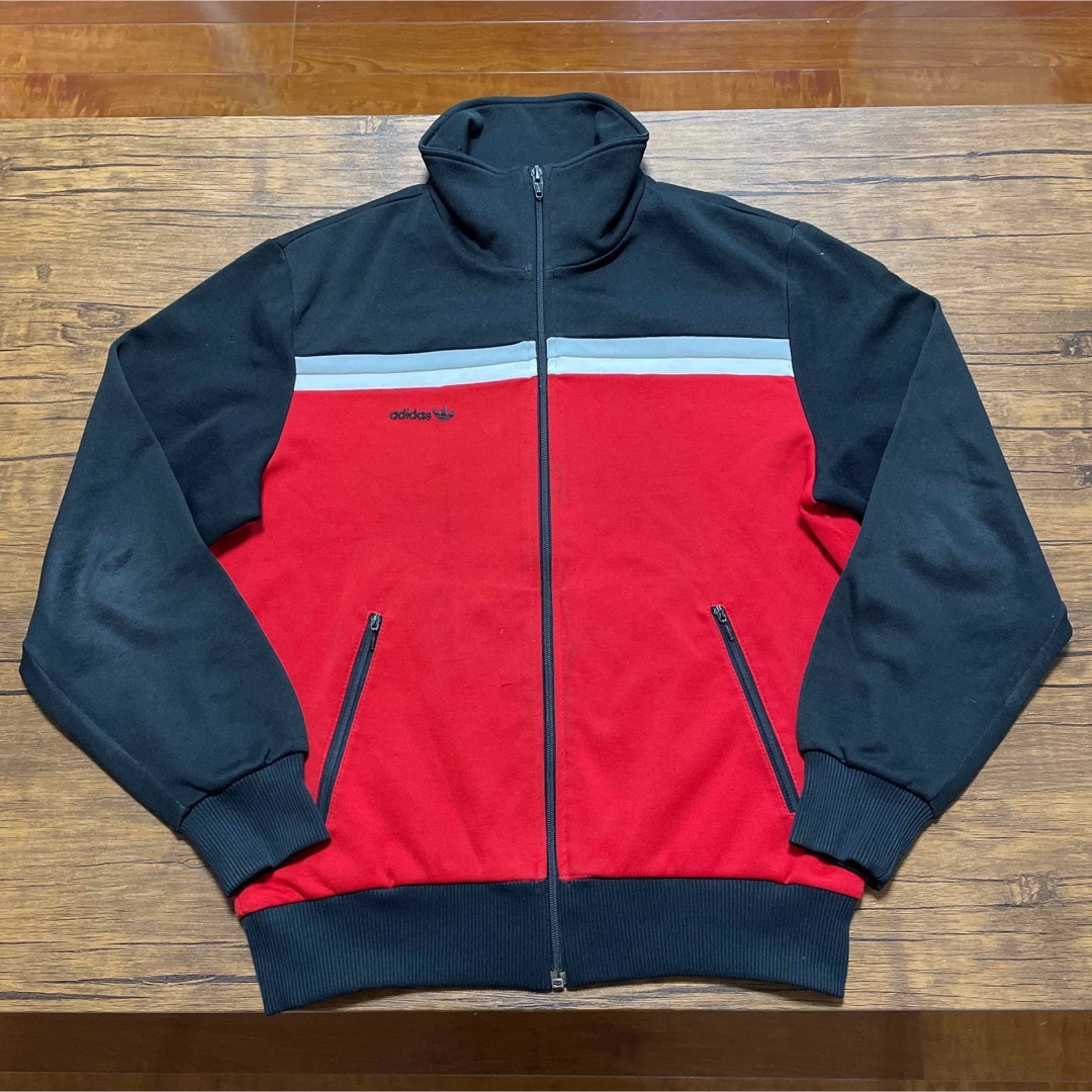 70s~80s『adidas』アディダス トラックジャケット ジャージトップ -