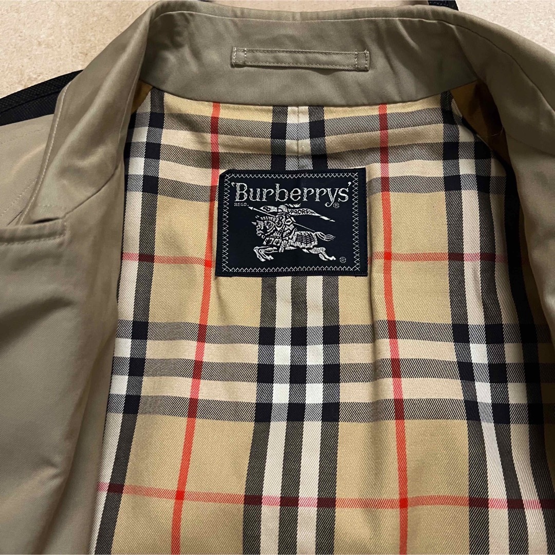 BURBERRY(バーバリー)の【良品】BURBERRY トレンチコート ベージュ バーバリー Mサイズ相当 メンズのジャケット/アウター(トレンチコート)の商品写真