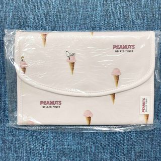 ジェラートピケ(gelato pique)のジェラートピケ 【PEANUTS】ジェラート柄　母子手帳ケース　Mサイズ　ピンク(母子手帳ケース)