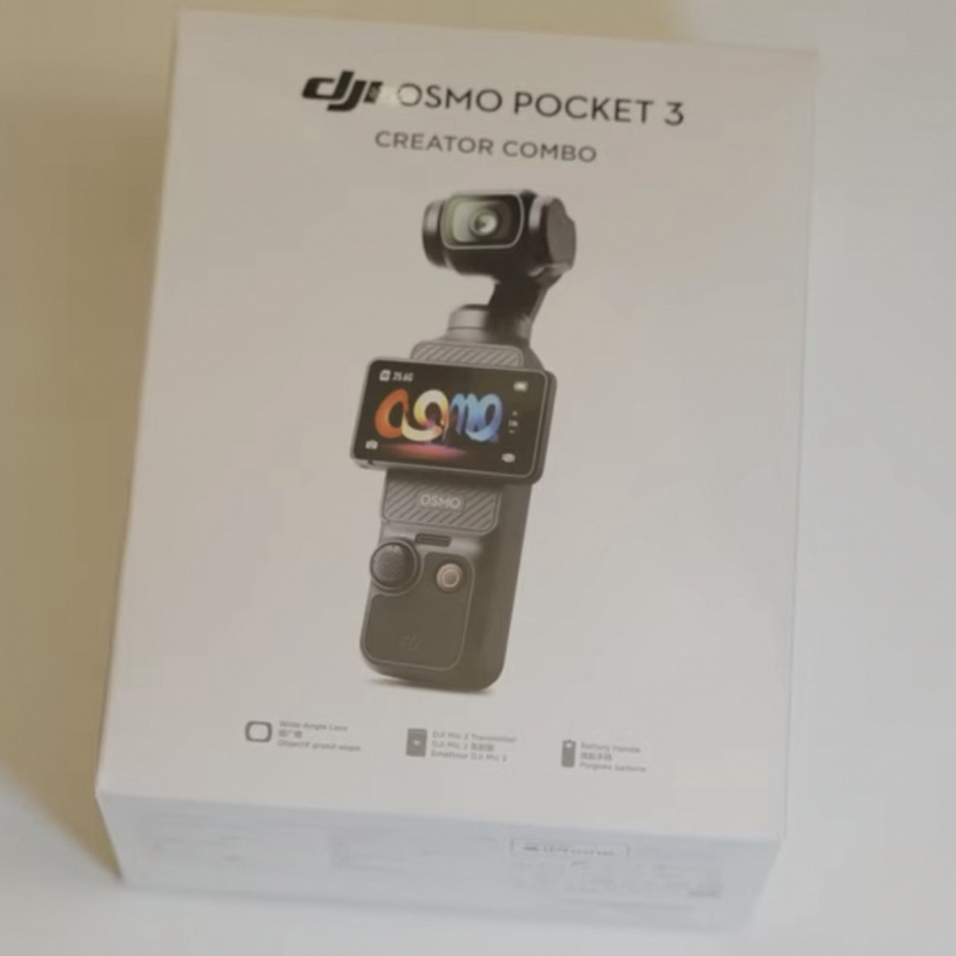 新品 DJI Osmo Pocket 3 アクションカメラ クリエイターコンボ