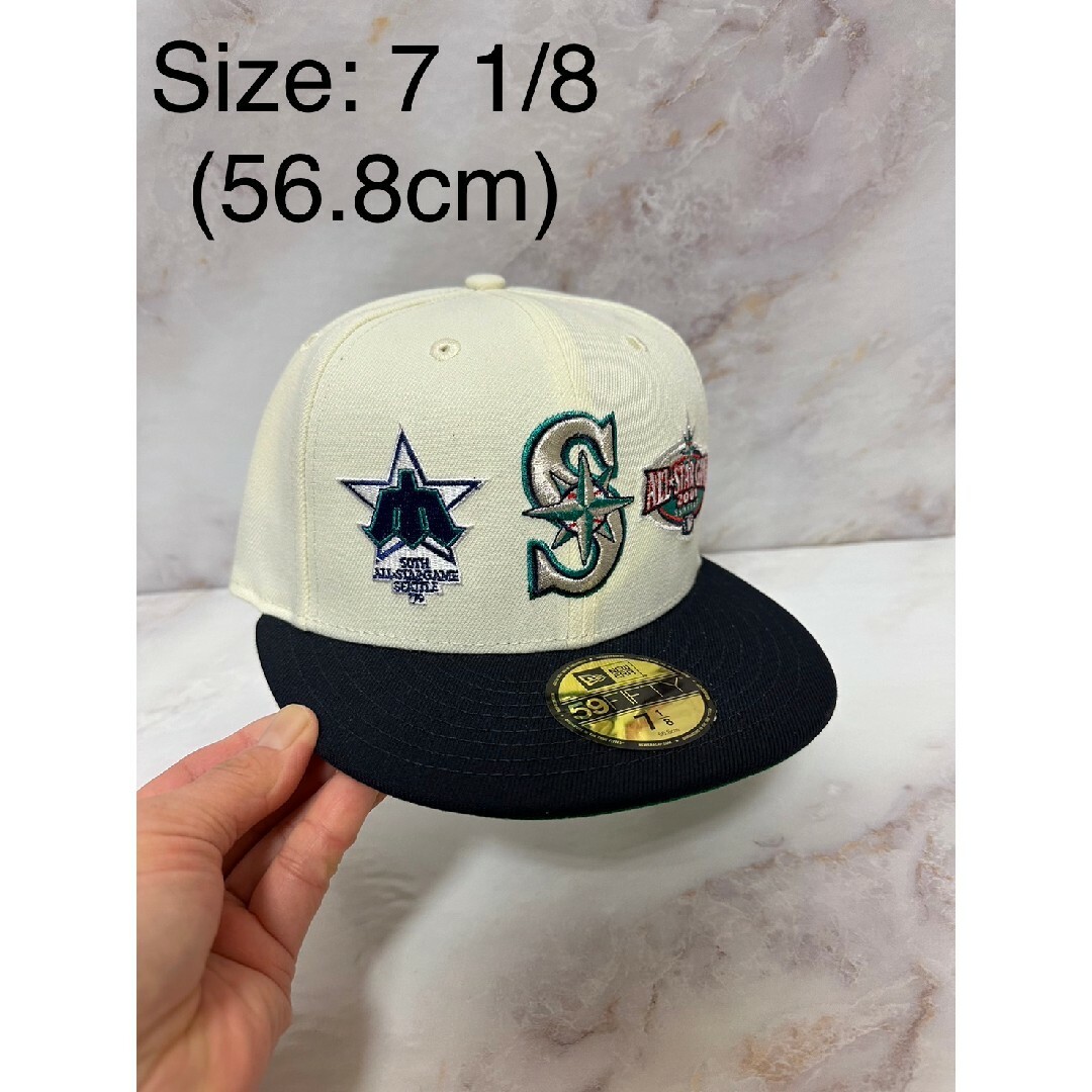 キャップNewera 59fifty シアトルマリナーズ オールスターゲーム キャップ