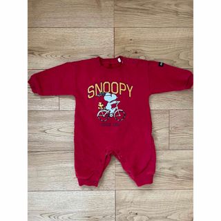 スヌーピー(SNOOPY)のスヌーピー　ロンパース　ベビー(ロンパース)