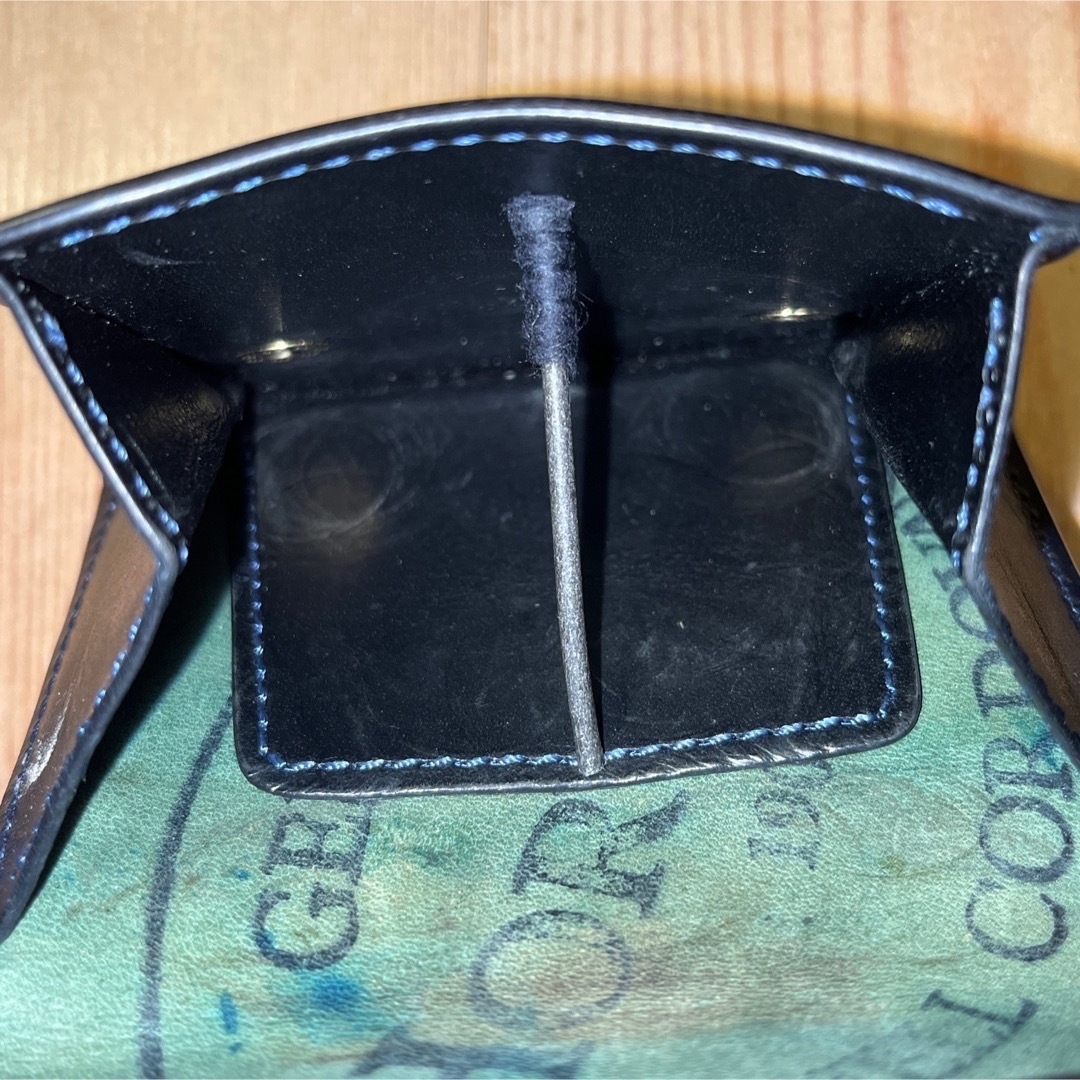 限定　ワイルドスワンズ パームv2  ホーウィンシェルコードバン 表面黒アソート メンズのファッション小物(折り財布)の商品写真