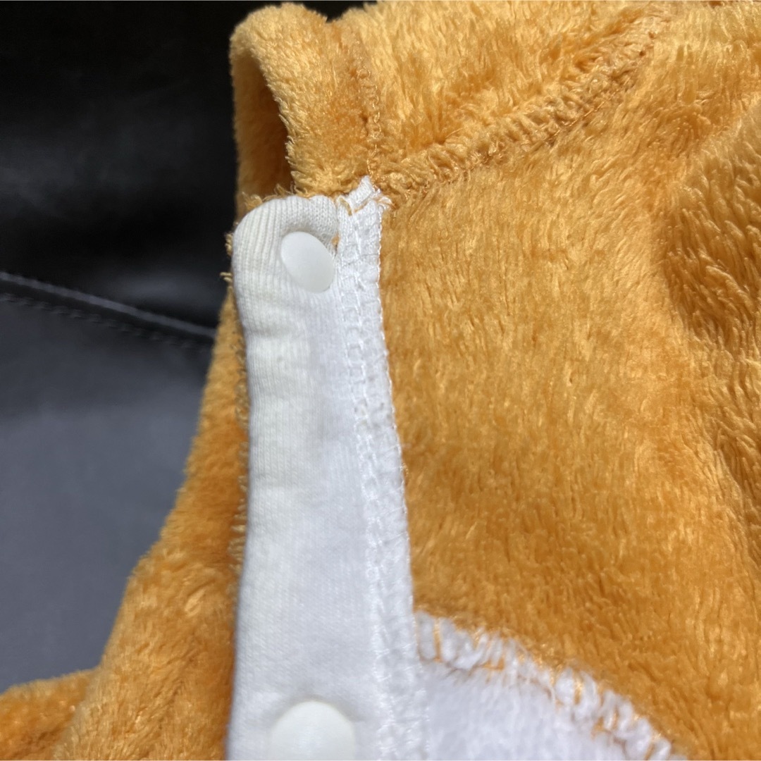 サンエックス(サンエックス)の【hirame様】リラックマ  着ぐるみ ボア  カバーオール 80 キッズ/ベビー/マタニティのベビー服(~85cm)(カバーオール)の商品写真