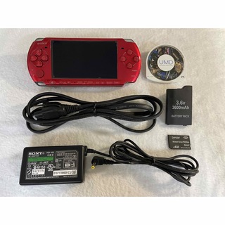 PlayStation Portable - ☆良品☆ PSP-3000 ラディアントレッドの通販