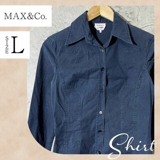 MAX and COシルクシースルーシャツ　　　　新品未使用品