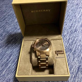BURBERRY - BURBERRY BU9353 クロノグラフ ローズゴールド 値下げなし BURBERRY - BURBERRY BU9353 クロノグラフ ローズゴールド 値下げなし
