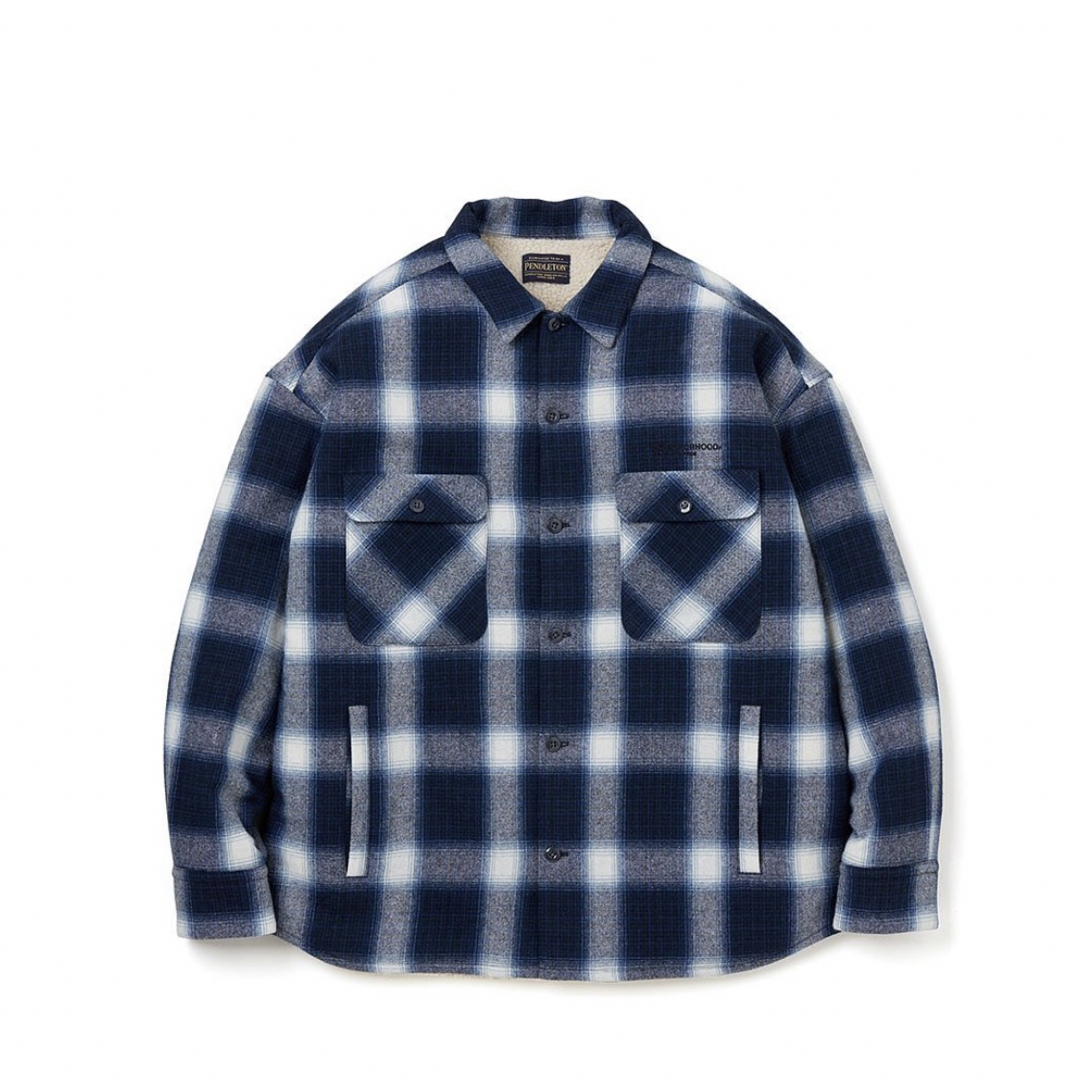 NEIGHBORHOOD PENDLETON CHECK BOA SH LS | フリマアプリ ラクマ