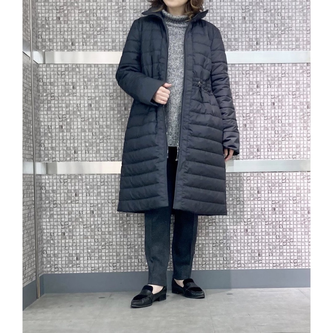 Theory luxe 22aw リバーシブル中綿コート 050ブラック