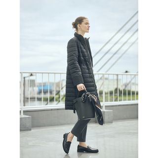 Theory luxe - セオリーリュクス♡ロングダウンコート 女優襟 切替