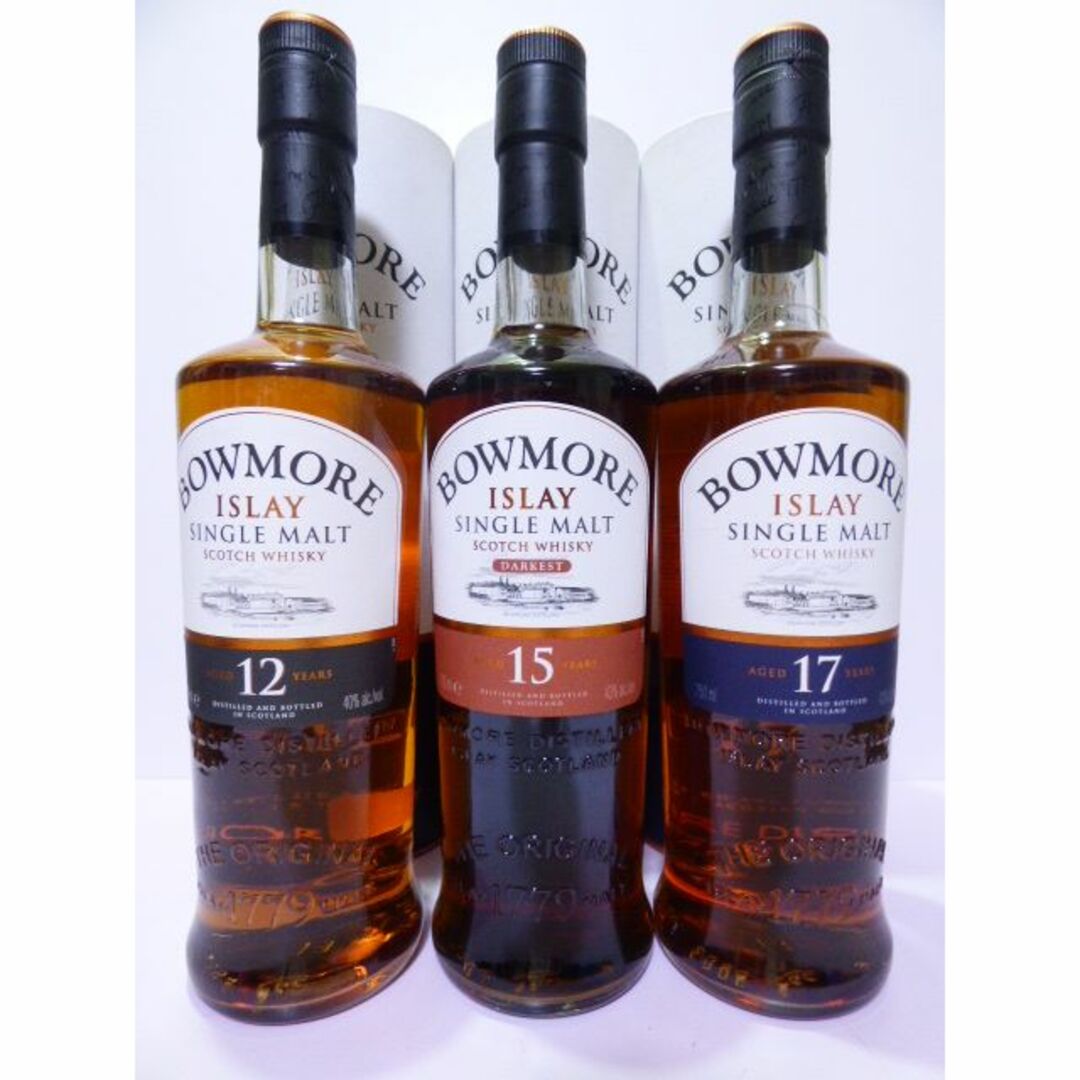 BOWMORE ボウモア 3本セット BOWMORE ボウモア 3本セット