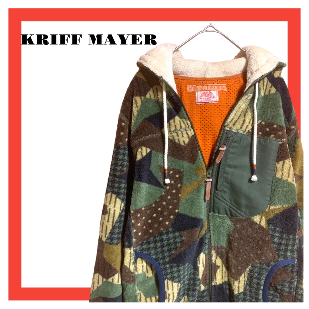 KRIFF MAYER(クリフメイヤー)のKRIFF MAYER クリフメイヤー　メンズ　レディース　ブルゾン　パーカー メンズのジャケット/アウター(ブルゾン)の商品写真