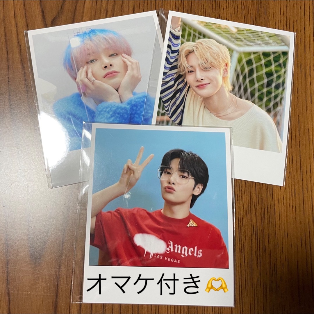 Stray Kids - StrayKids チェキ風 写真 3枚セット アイエン ①の通販