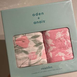 エイデンアンドアネイ(aden+anais)の【milk様専用】aden+anaisおくるみ baby スワドル　2枚セット(その他)