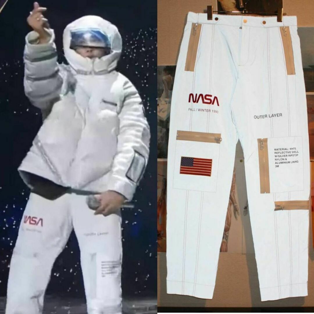 BTS RM着用/M/HERON PRESTON/NASA/M