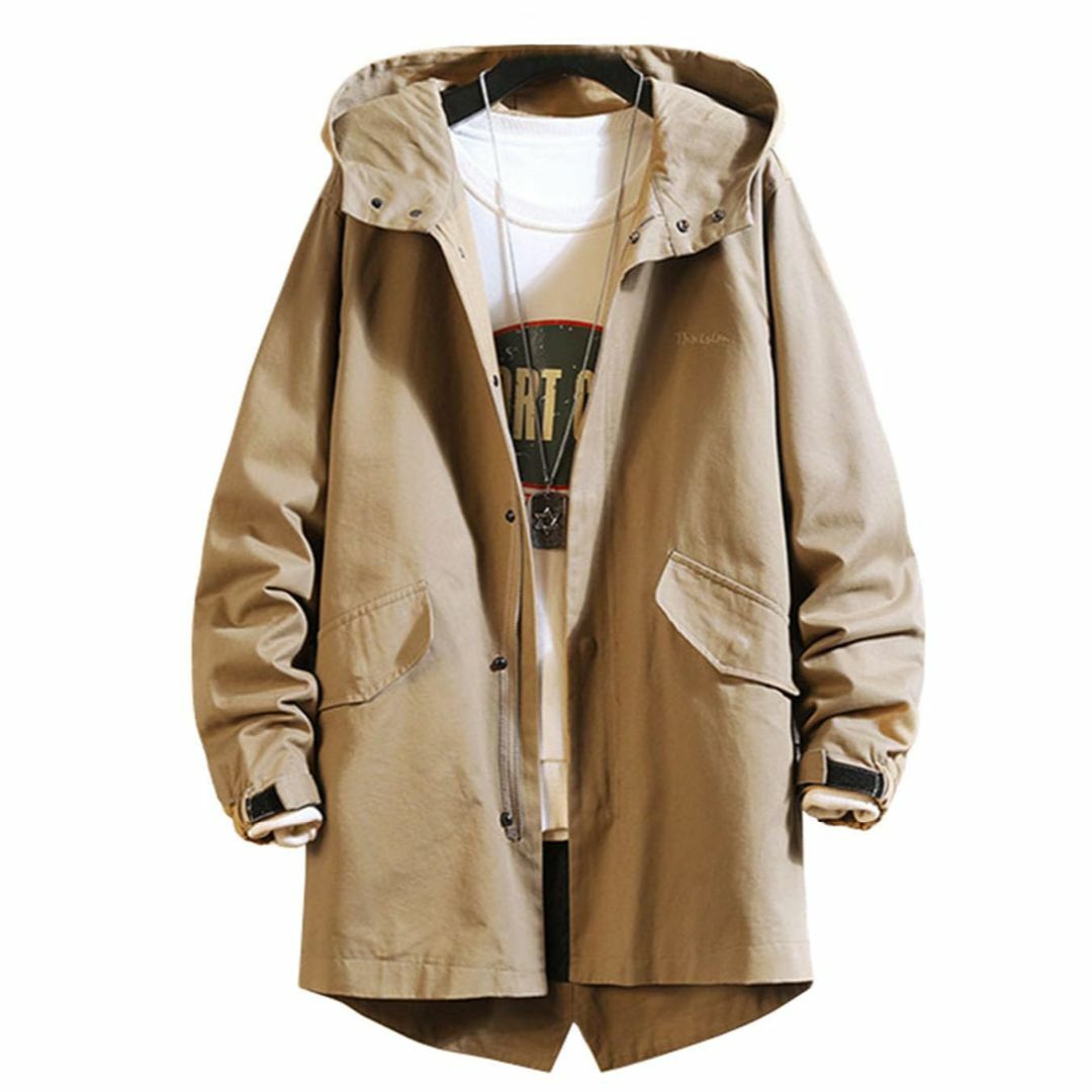 [OKJCON] コート メンズ ロング ジャケット 秋冬 カジュアル ビジネスのサムネイル