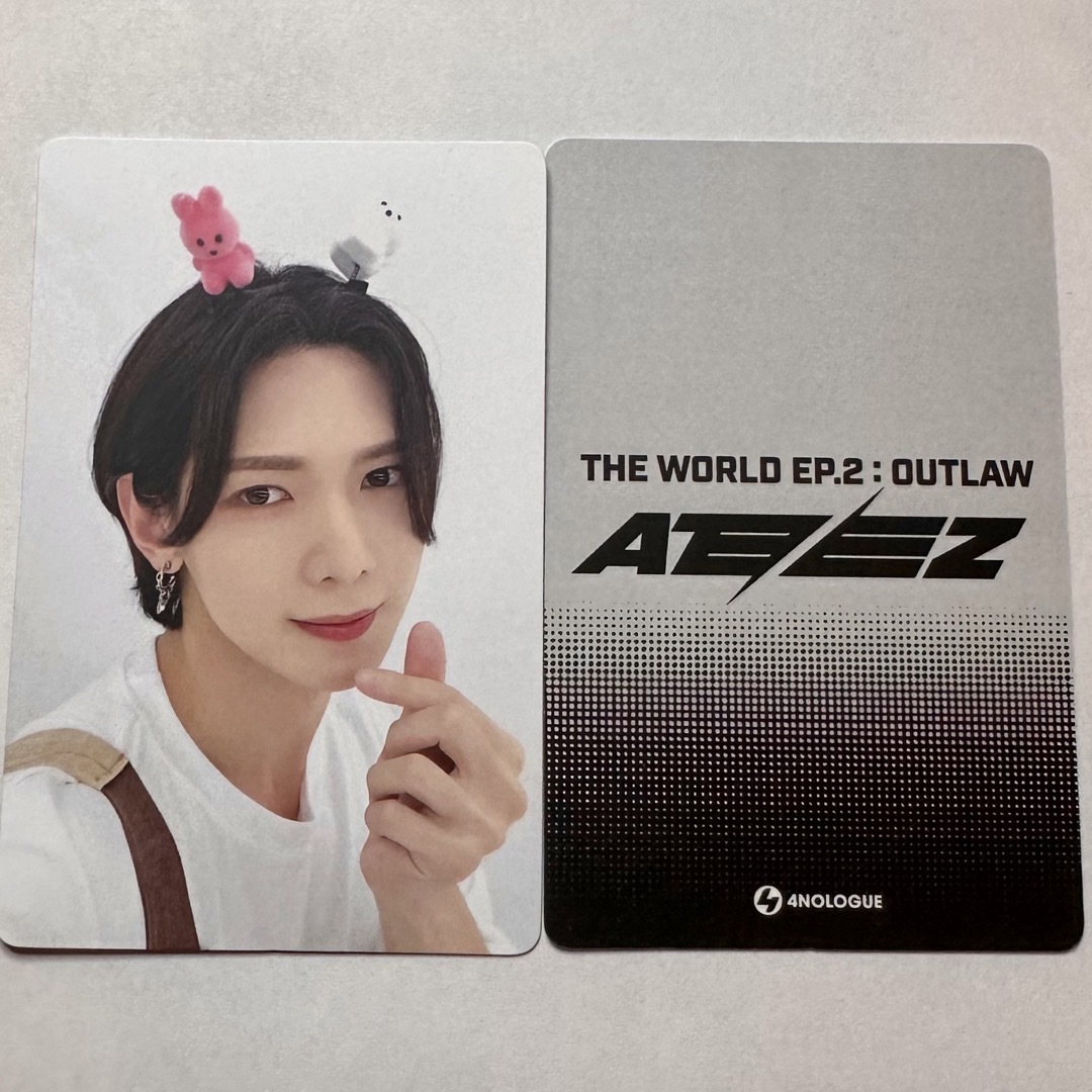 ATEEZ(エイティーズ)のATEEZ ヨサン バンコク 対面 トレカ エンタメ/ホビーのCD(K-POP/アジア)の商品写真