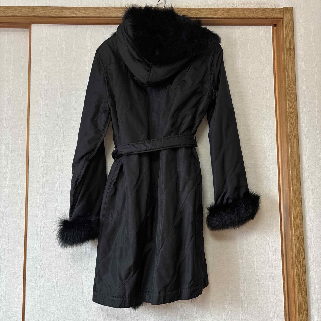 【美品】シルク フォックス ファーコート